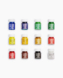 Camel Premium Poster Colours Assorted pack of 12 shades in 15 ml