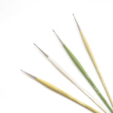 Like it Dinky Spotter Set of 4 Kolinksy Synthetic Forest Edition Sizes: 7/0, 6/0, 5/0, 4/0