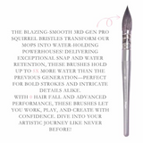 Like it XL Mop Set Of 4 Squirella Synthetic Mop Brush Set Of 7 Size 6XL, 8XL, 10XL, 12XL