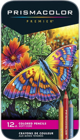 Prisma Color Premier Colored Pencils, Soft Core, 12