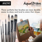 Brustro Artist AquaStrokes Brush Set Of 6