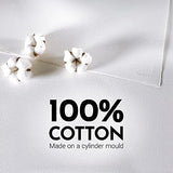 Arches Watercolour- Aquarelle – 26 cm x 36 cm Natural White Fine Grain/Cold Press 300 GSM Paper, Short Side Glued Pad of 12 Sheets