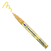 Marvy DecoColor Premium Metallic Oil-Based Pigment Markers, Single Colours (Gold)