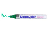 Marvy Uchida Decocolor Opaque Paint Broad Point Paint Markers, Single Colours (Green)