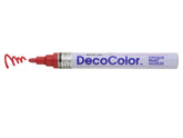 Marvy Uchida Decocolor Opaque Paint Broad Point Paint Markers, Single Colours (Red)