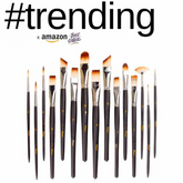 Like it Mix Paint Brush Set of 15 Mix Media for Acrylic, Oil, Watercolour & Painting Brush Set