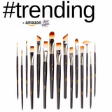 Like it Mix Paint Brush Set of 15 Mix Media for Acrylic, Oil, Watercolour & Painting Brush Set