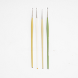 Like it Dinky Spotter Set of 4 Kolinksy Synthetic Forest Edition Sizes: 7/0, 6/0, 5/0, 4/0