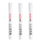 Like it 3pcs Waterproof White Permanent Paint Pen Oily Marker Pen Drawing for Rock Painting Stone Canvas Glass Metal Metallic Ceramic Tire