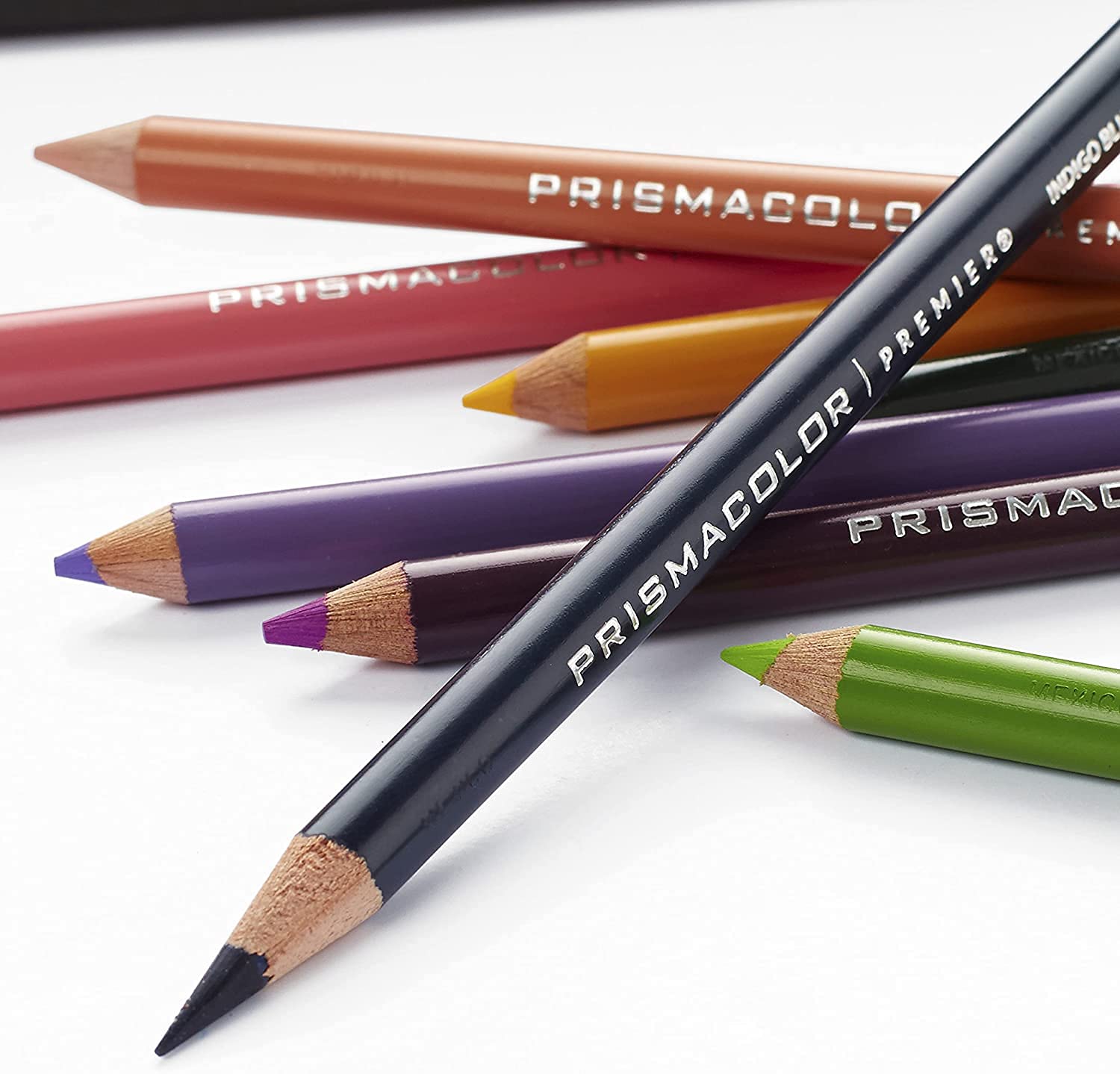 24 Prismacolor Premier Colour Pencils Tin Soft Core Coloured Set