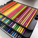 Like it Metal Box Colored Pencils Set, 50 Pieces, Oil Colour Pencils for Adult Colouring Books, Artist Drawing, Sketching, Crafting for Beginners/Artists