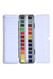 BRUSTRO Artists Professional Watercolour Half Pan Set of 24