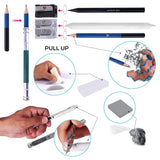 Like it Drawing Pencils Shading Pencils Set Drawing Kit Sketching Kit Sketch Pencils Set for Artists Charcoal Pencils for Artists Pencils for Artists Kit Graphite Pencil Set Artist Pencil Set 33 Pcs