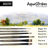 Brustro Artist AquaStrokes Brush Set Of 6