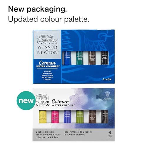 Winsor & Newton Cotman Water Colour – Set of 6 Tubes x 8 ML