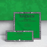 Arches Watercolour 300 GSM Cold Pressed Natural White 26 x 36 cm Paper Blocks, 20 Sheets