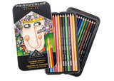 24 Prismacolor Premier Colour Pencils Tin Soft Core Coloured Set