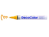 Marvy Uchida Decocolor Opaque Paint Broad Point Paint Markers, Single Colours (Yellow)