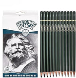 Bianyo Artist Quality Fine Art Drawing & Sketching Pencils, 2H-12B, Set of 12