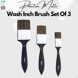 Like it 2nd Gen Vegan Inch Wash Brush Set 1′, 1.5′, 2′